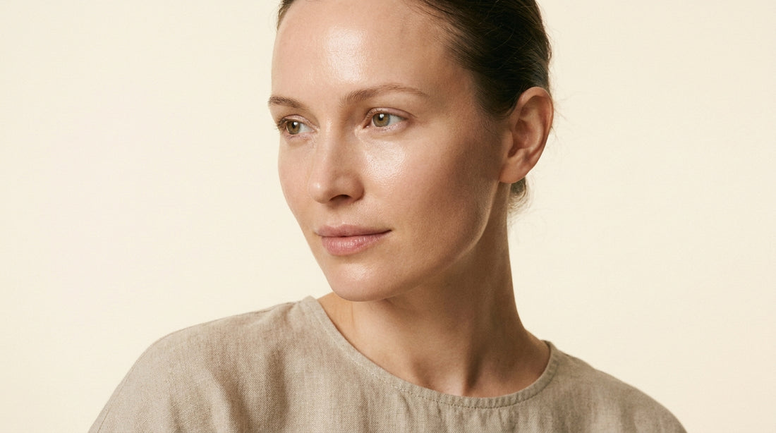Smooth relaxed forehead representing neuromodulator treatment
